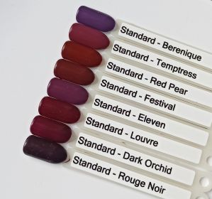 Farebný uv gél na nechty - Standard Rouge Noir