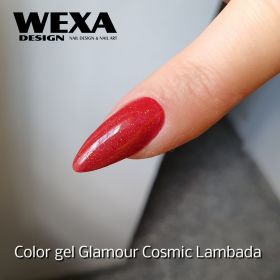 Farebný Glamour Cosmic UV gél - Lambada