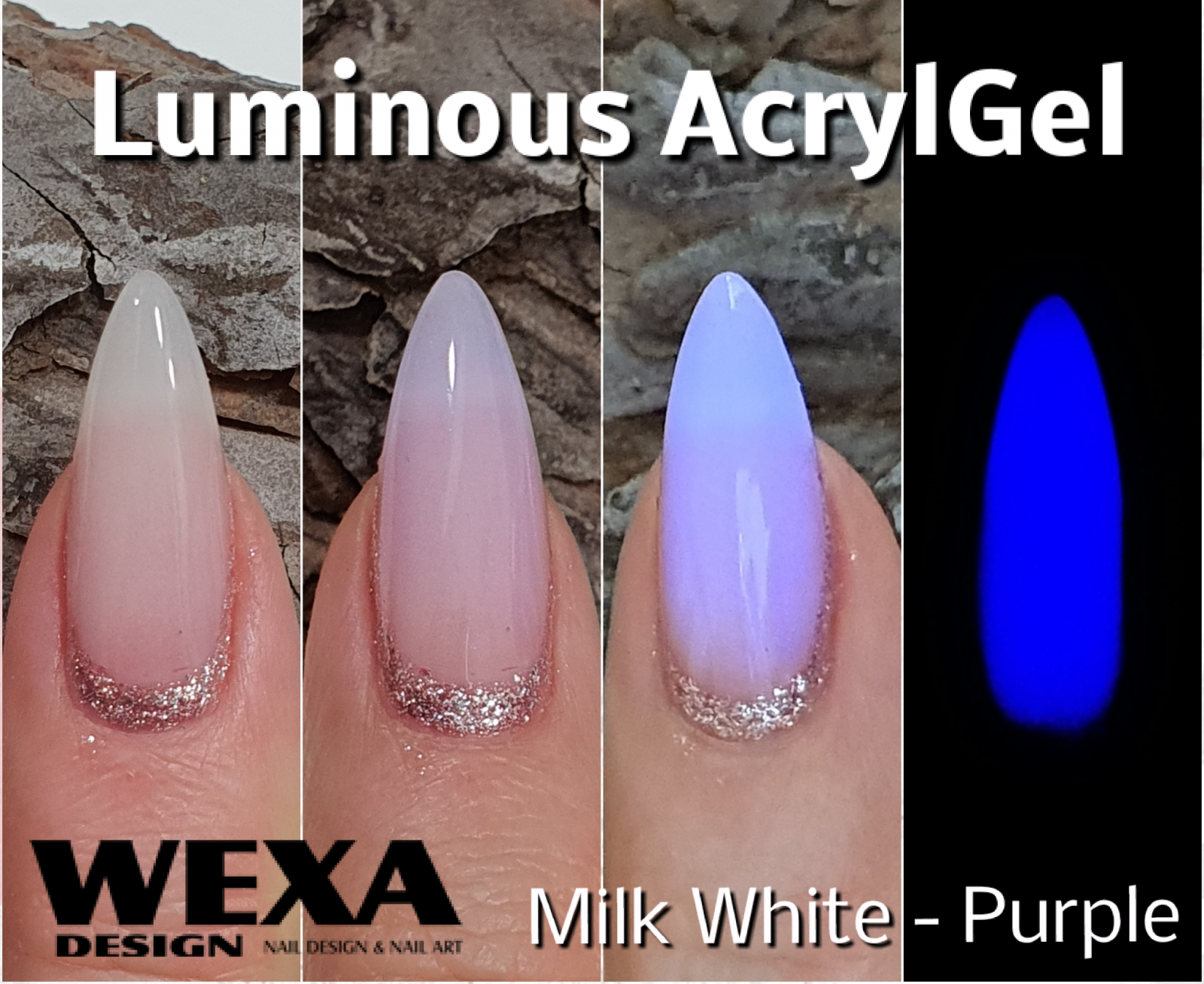 Luminous AcrylGel Milk - Violet (Purple) 30g