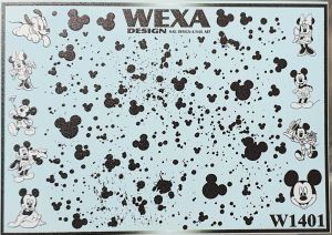 WEXA vodolepky nevyžadujúce bledý podklad W1401