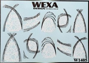 WEXA vodolepky nevyžadujúce bledý podklad W1405