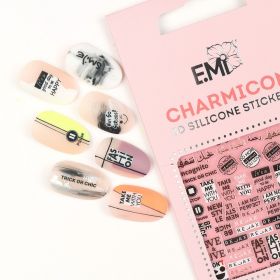 Charmicon 3D Silicone Stickers #144 Be Nice