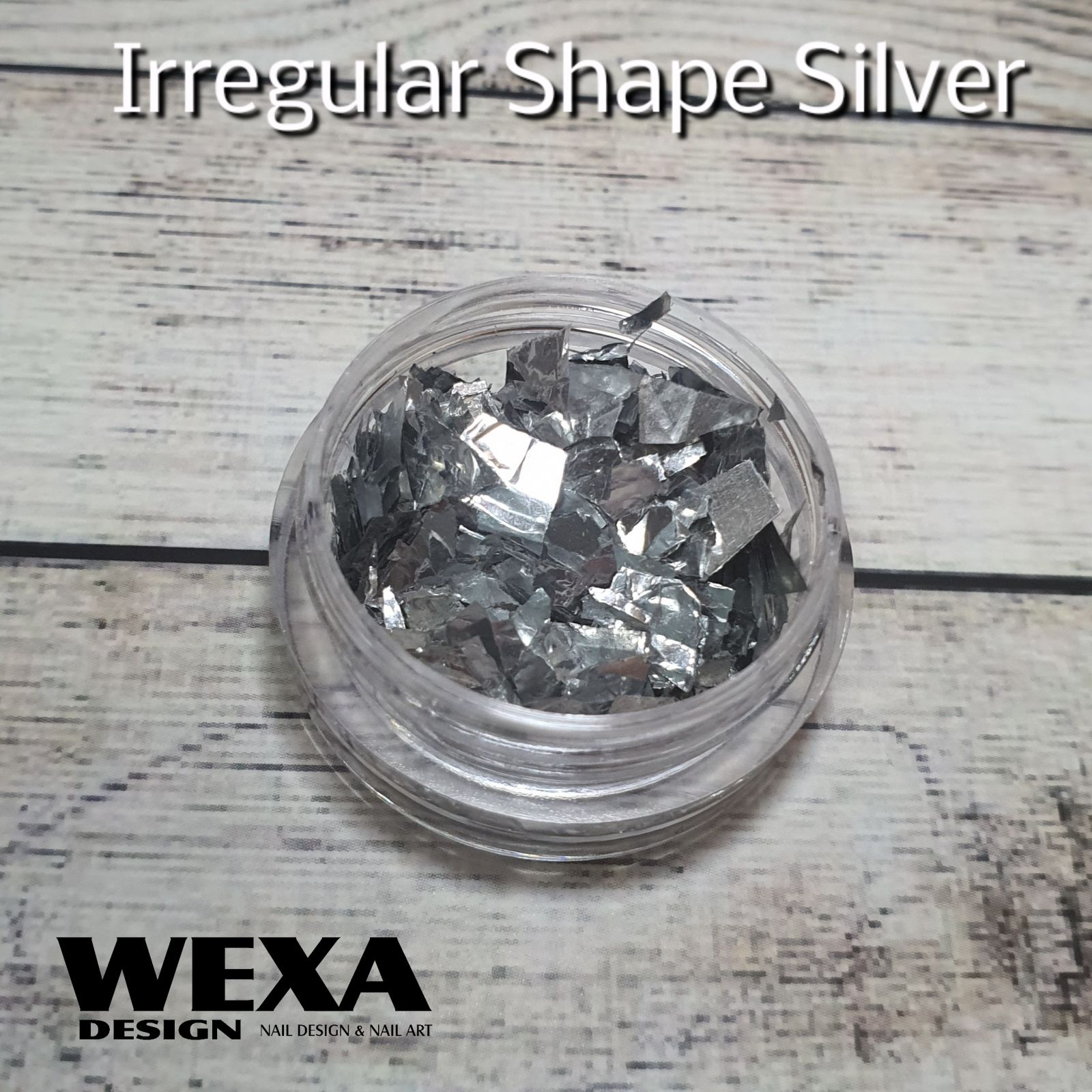 Irregular Shape - Silver nepravidelné kúsky