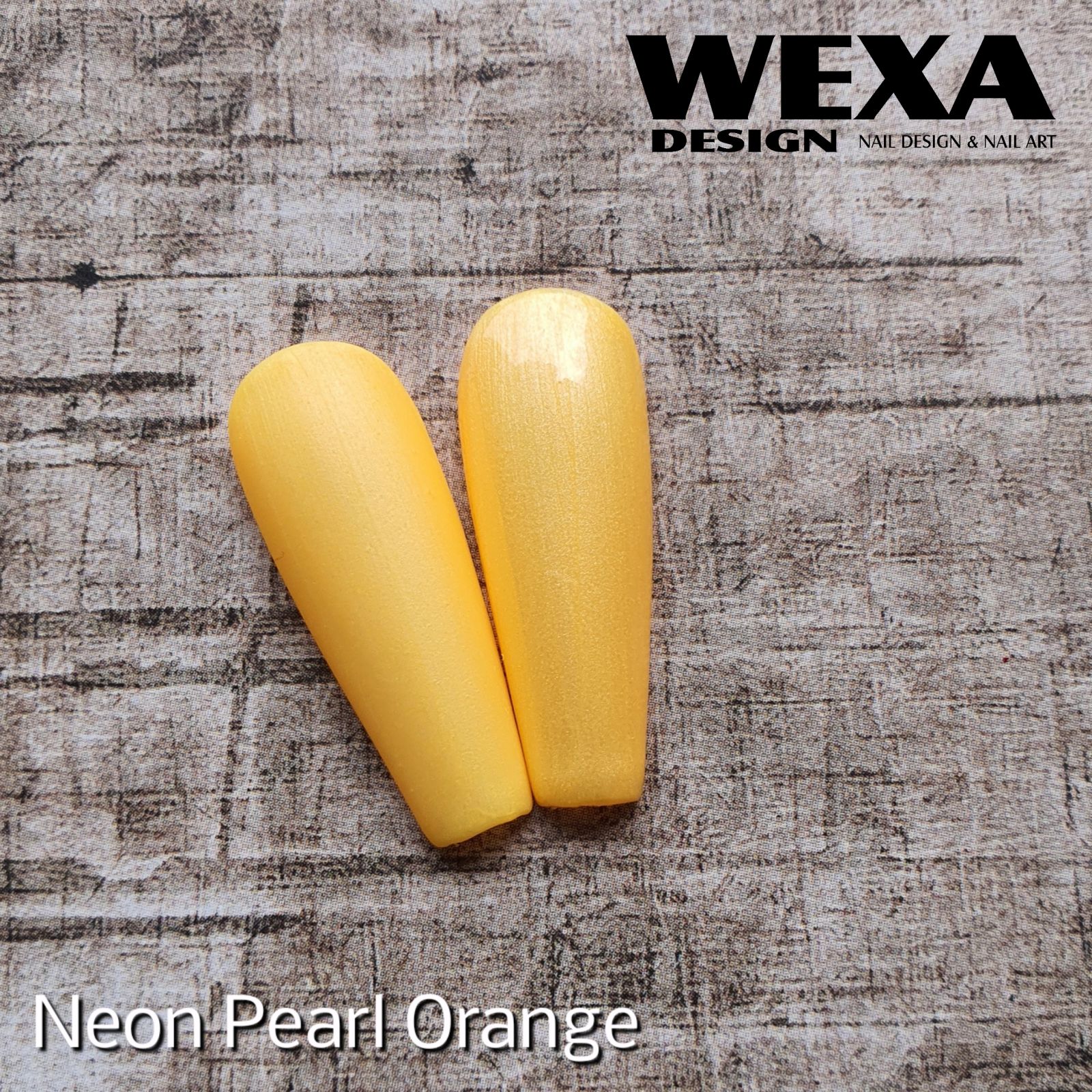 Neon Pearl color gél - Orange