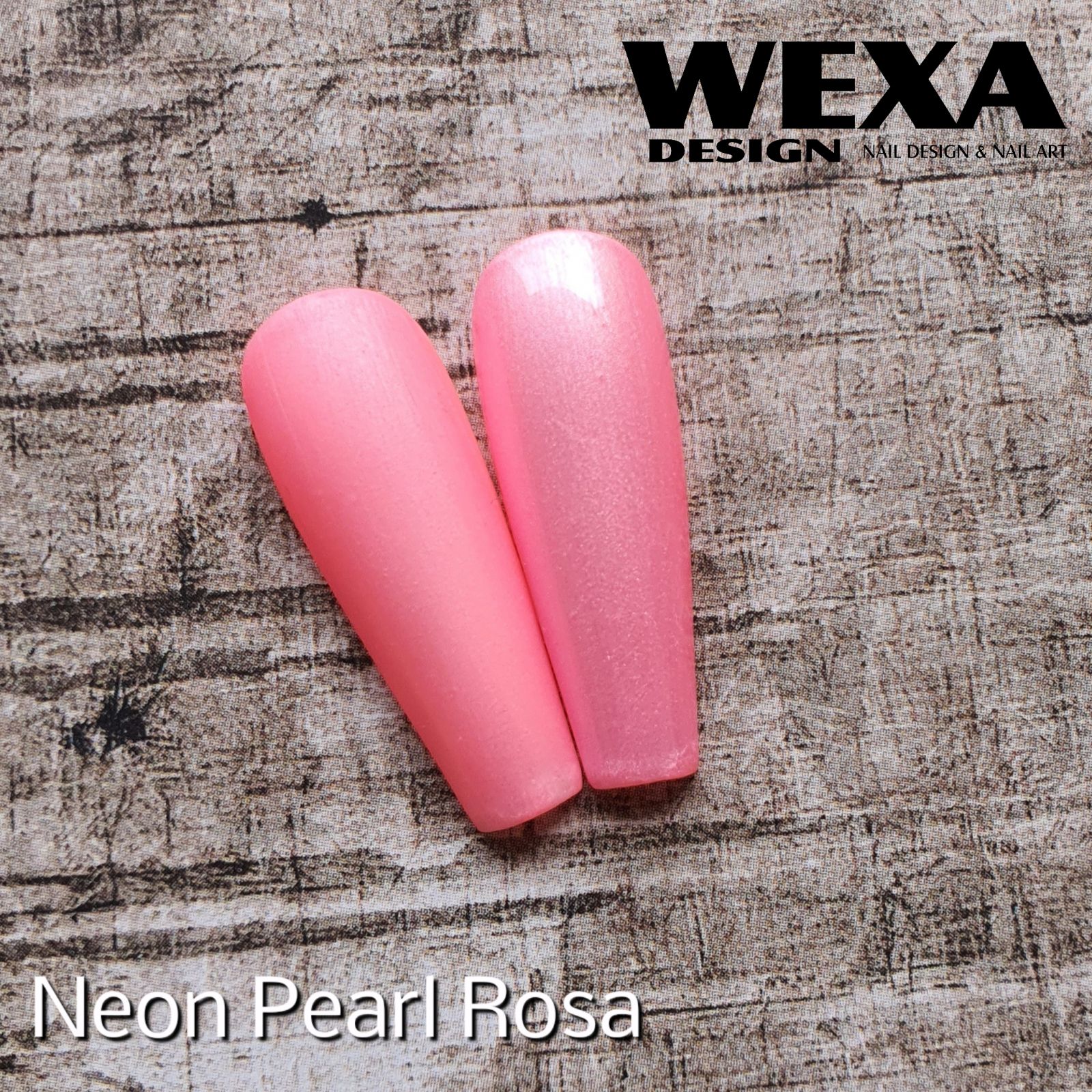 Neon Pearl color gél - Rosa