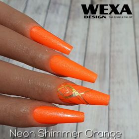 Neon Shimmer gél - Orange