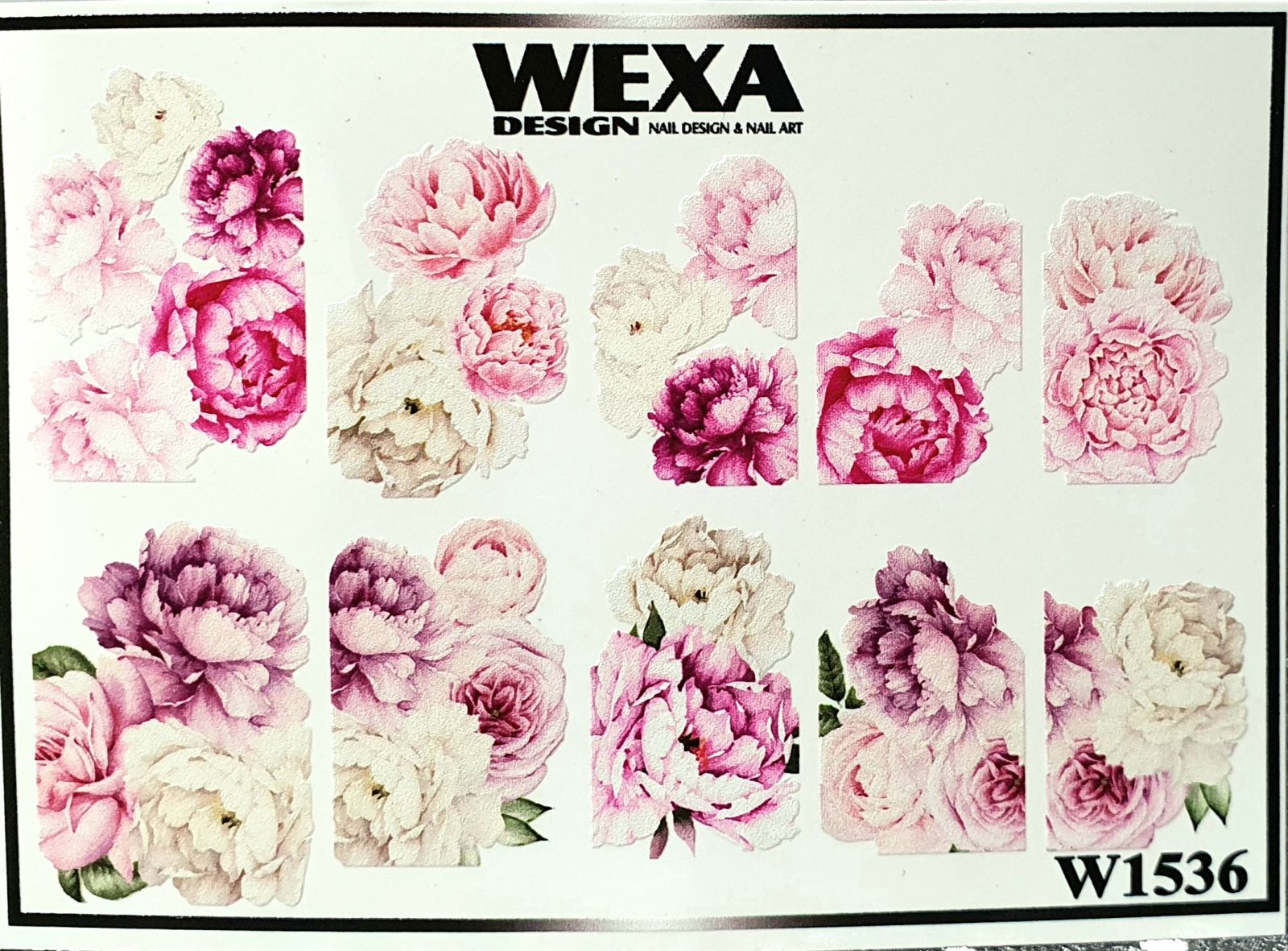 WEXA vodolepky nevyžadujúce bledý podklad W1536