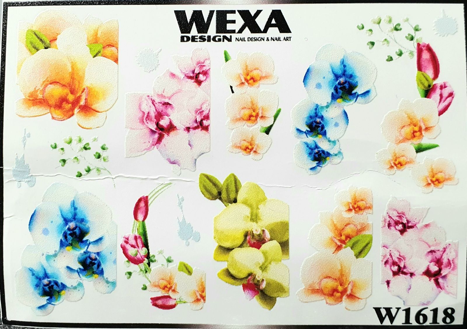 WEXA vodolepky nevyžadujúce bledý podklad W1618 XXL
