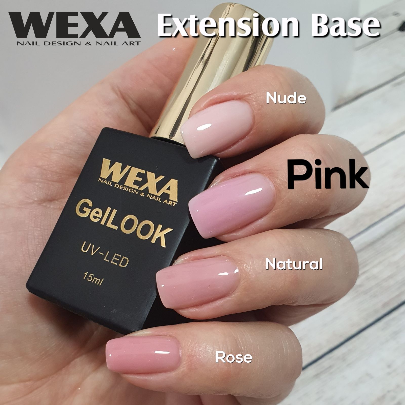 GelLOOK - Extension Rubber Base Pink