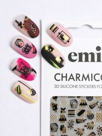 Charmicon 3D Silicone Stickers #187 Accents