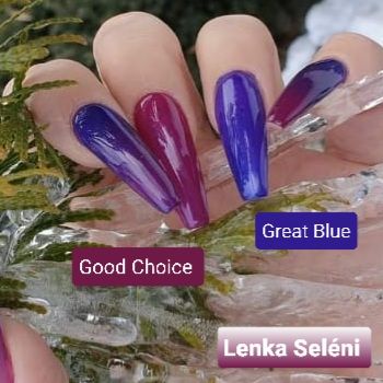 Farebný Glamour UV gel na nechty - Good Choice