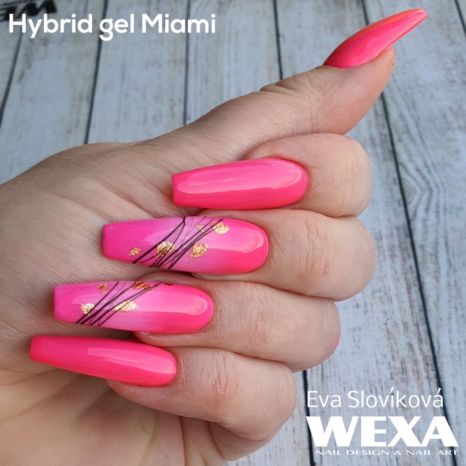 Hybrid color gel na nechty - Miami