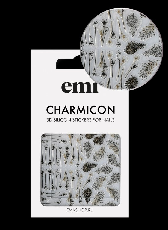 Charmicon 3D Silicone Stickers #211 Tropical