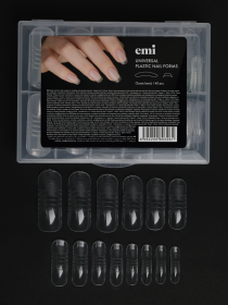 emi - Plastové formy na nehty, univerzální
