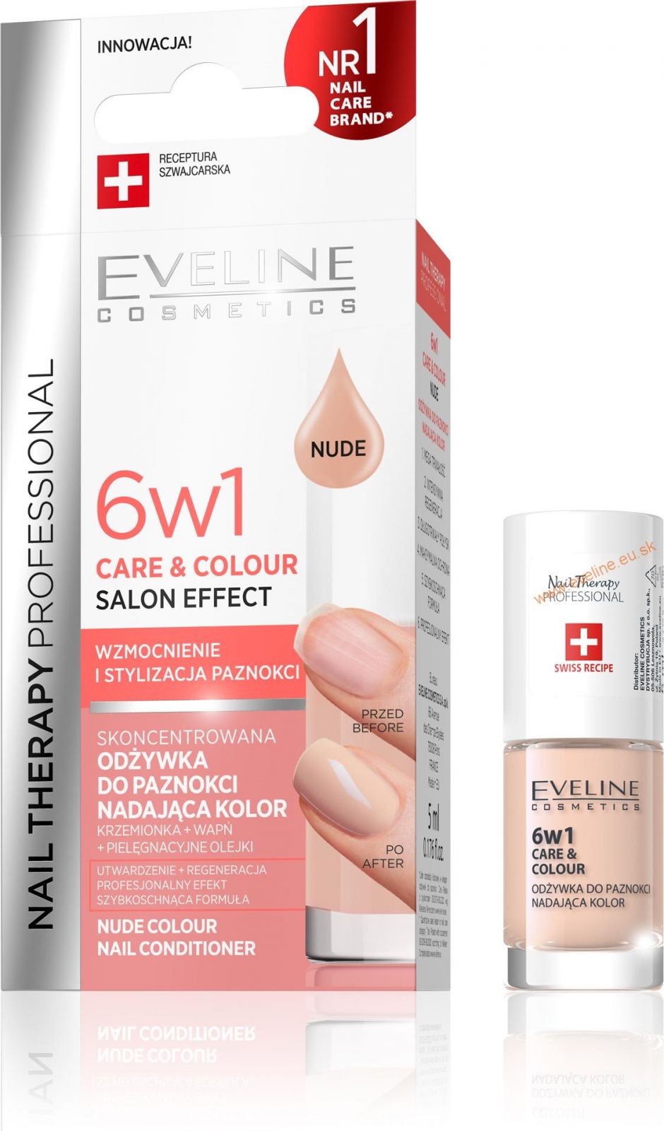 Eveline 6in1 Care & Colour - NUDE Salon effect