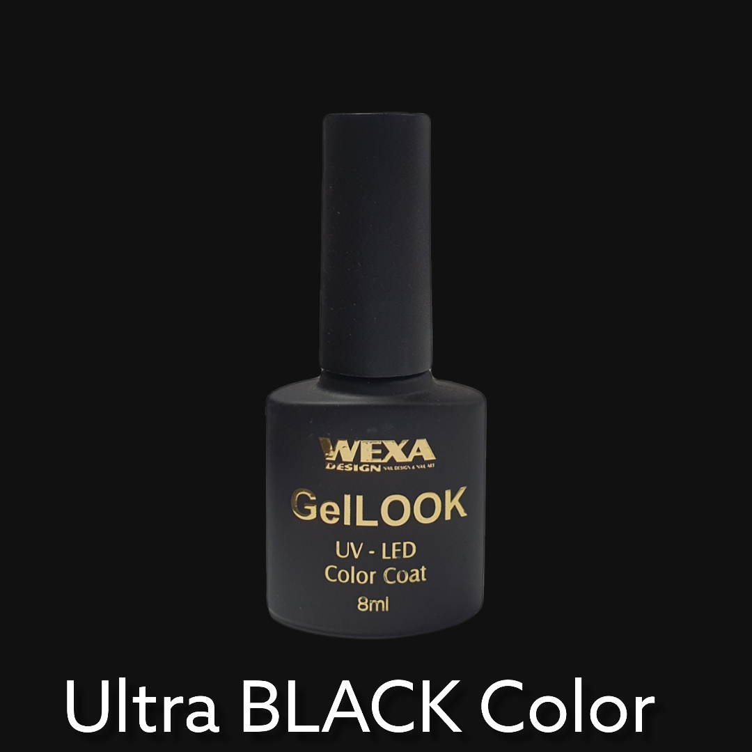 GelLOOK gel lak na nechty - ULTRA BLACK