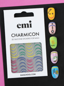 Charmicon 3D Silicone Stickers #205 Bright Luna
