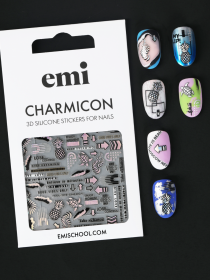 Charmicon 3D Silicone Stickers #213 Reflections