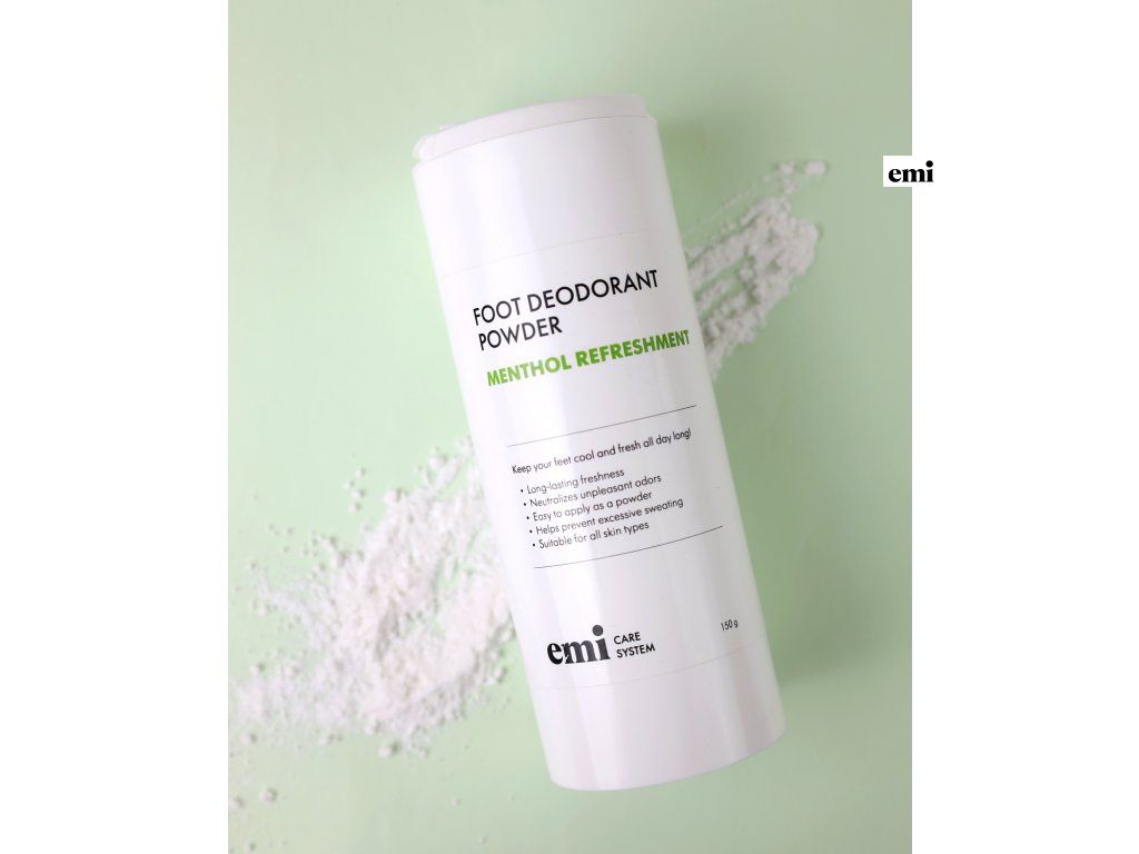 emi Foot Deodorant Powder, 150 g. - Pudrový deodorant na nohy