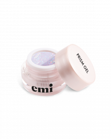 emi Shimmer Prism Gel, 15g - Kamuflážny stavebný gel s trblietkami