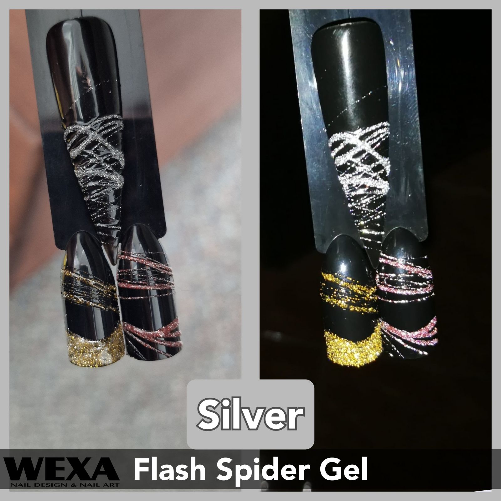 Flash Spider gel SILVER