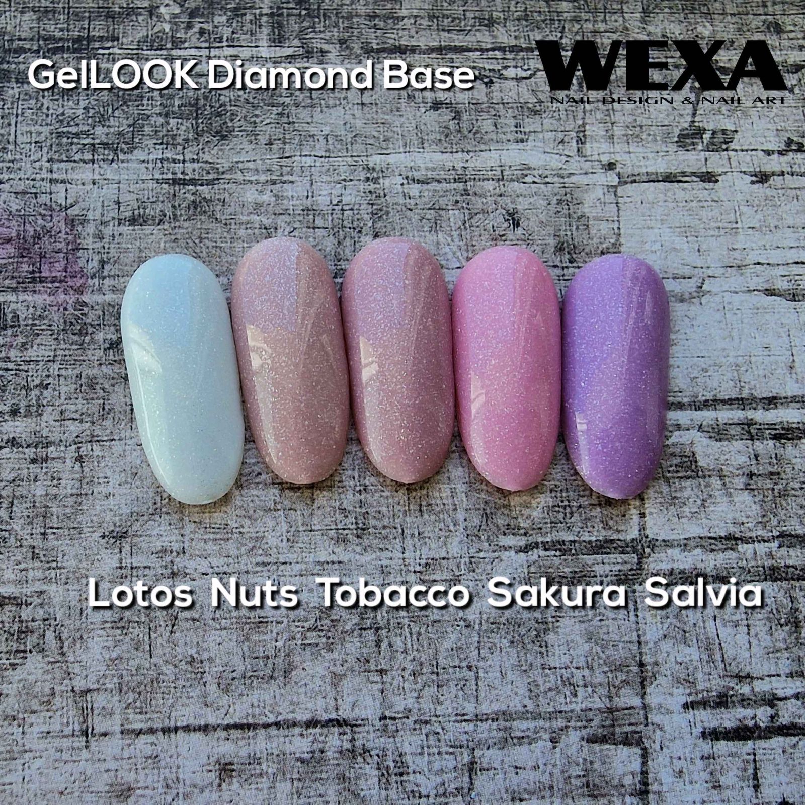 GelLOOK - Diamond Camouflage Base Nuts