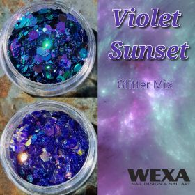 Violet Sunset - Glitter Mix