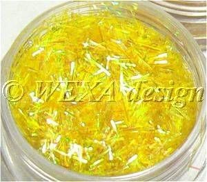 Konfety paličky - GF9.žlté aqua