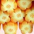 FIMO tyčinka - Kvetinka oranžová