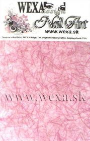 Nail art papier - ružový