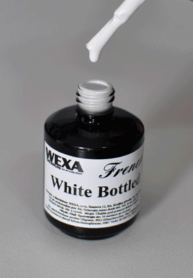 French White Bottled uv gel Wexa biely gel na spicky